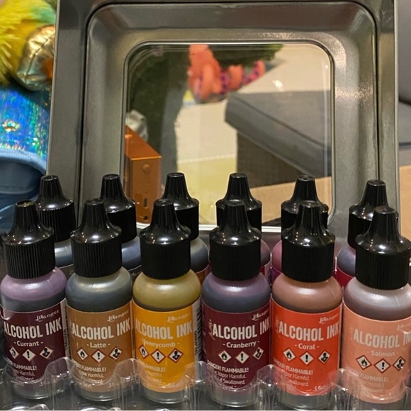 Ink alcohol Ranger
New large set 
Tim Holtz
Alcohol Ink. W2 yellow bin - Picture 7 of 9